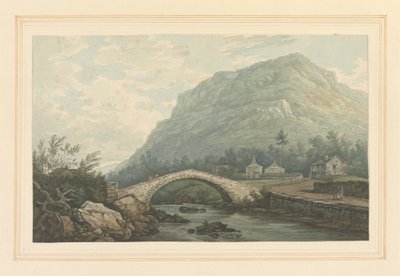 Vue du pont et du village de Rydal - Joseph Farington