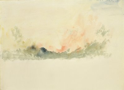 Étude du ciel - Joseph Mallord William Turner