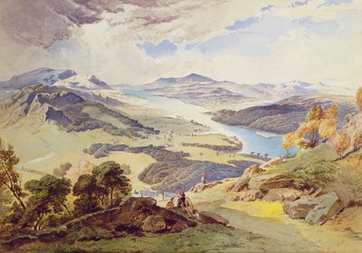 Windermere depuis Ormot Head - Joseph Mallord William Turner