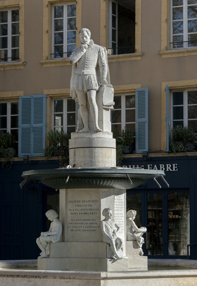 Adam de Craponne (sculpture du 19ème siècle) - Joseph Marius Ramus