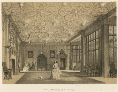 Salon, Bramhall Hall, Cheshire - Joseph Nash