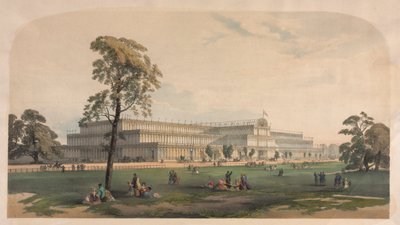 Le Crystal Palace, vers 1850 - Joseph Nash