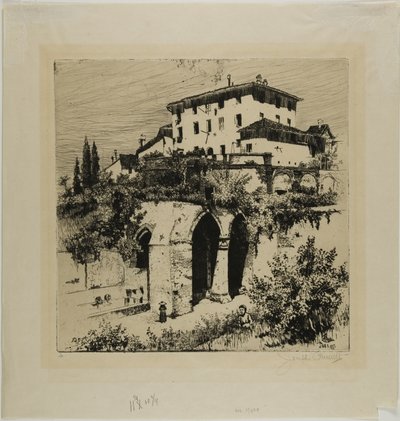 Fonte Nuova, Sienne - Joseph Pennell