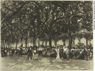 Les Promenades de Madrid - Joseph Pennell