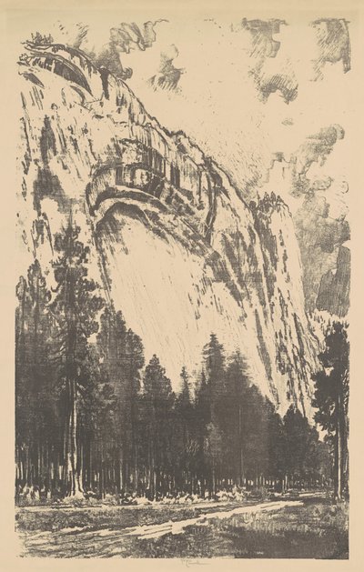 La vallée de Yosemite, 1912 - Joseph Pennell