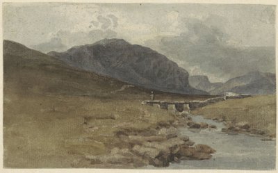 Paysage près de Llyn Ogwen, Caernarvonshire (Pays de Galles) - Joshua Cristall