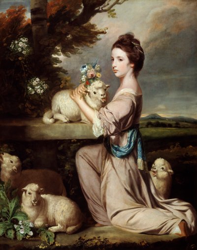 Lady Mary Leslie - Joshua Reynolds