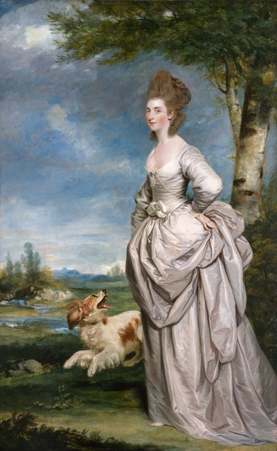 Portrait de Mme Elisha Matthew - Joshua Reynolds