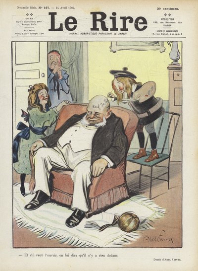 Illustration pour Le Rire - Jules Abel Faivre