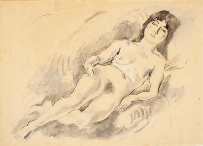 Nu allongé - Jules Pascin