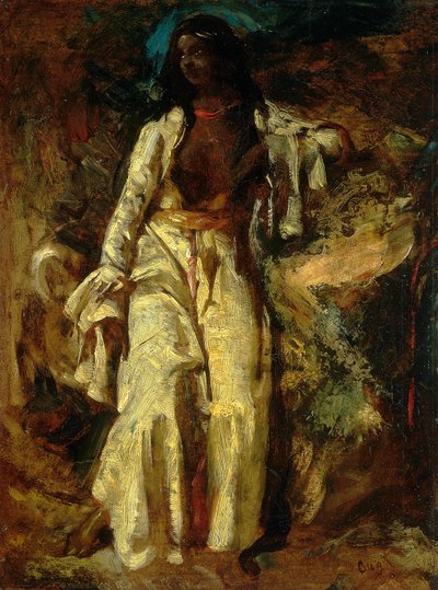 Femme nubienne - Jules Robert Auguste