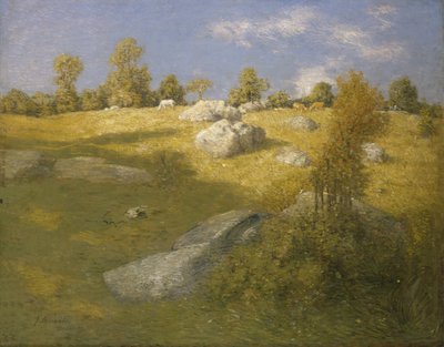 Pâturage en altitude, vers 1905 - Julian Alden Weir