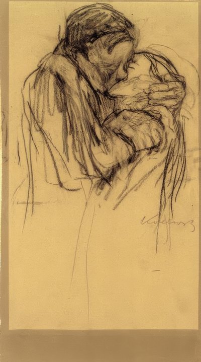 Le Baiser - Käthe Kollwitz