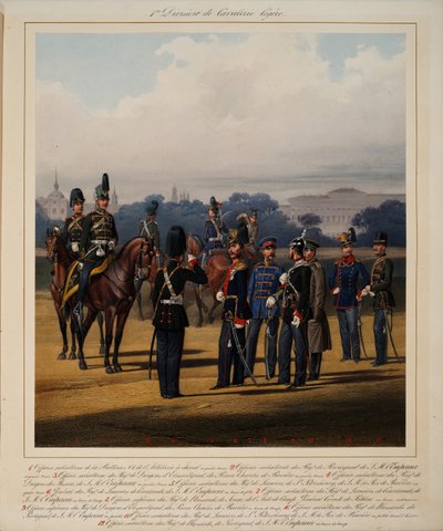 Première division de cavalerie légère, 1867 - Karl Karlovich Piratsky