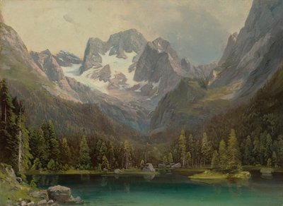 Lac Gosau avant avec Dachstein - Karl Millner