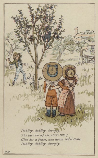 Diddlty, diddlty, dumpty - Kate Greenaway