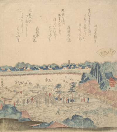 Paysage - Katsushika Hokusai