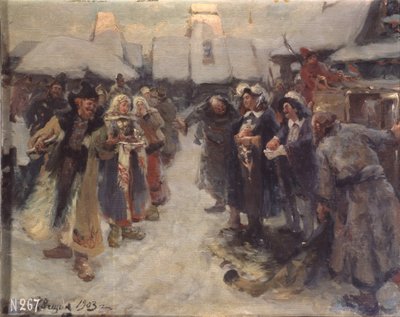 Les étrangers en Moscovie, 1903 - Konstantin Alexandrovich Veshchilov