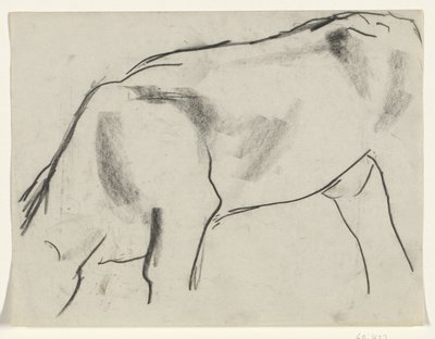 Vache broutant - Leo Gestel