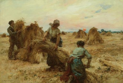 Les Moissonneurs, 1888-1889 - Leon Augustin Lhermitte