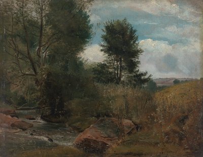 Vue sur la rivière Sid, près de Sidmouth - Lionel Constable