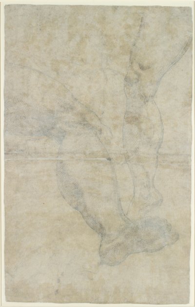 Études de deux paires de jambes, vers 1575-1615 - Lodovico Carracci