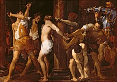 La Flagellation du Christ, 1586-87 - Lodovico Carracci