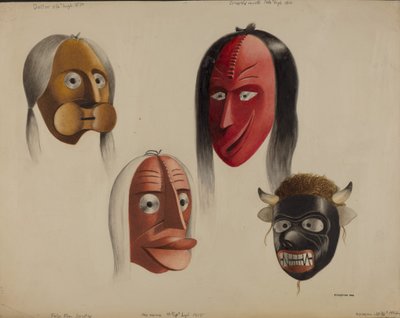 Masques, 1938 - Louis Plogsted