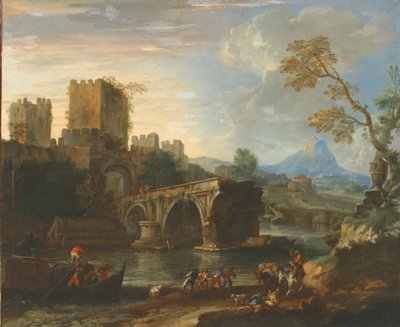 Caprice avec le pont brisé - Luca Carlevaris