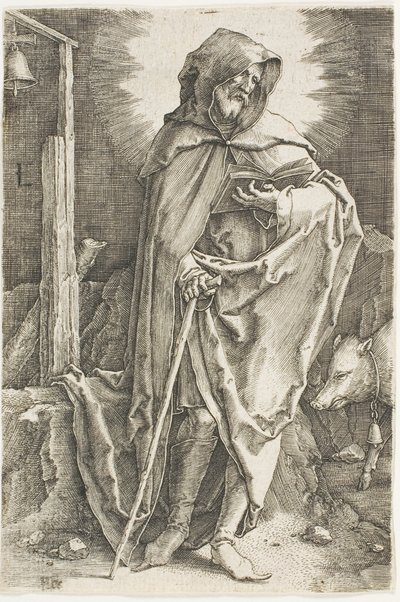 Saint Antoine - Lucas van Leyden