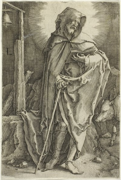 Saint Antoine - Lucas van Leyden