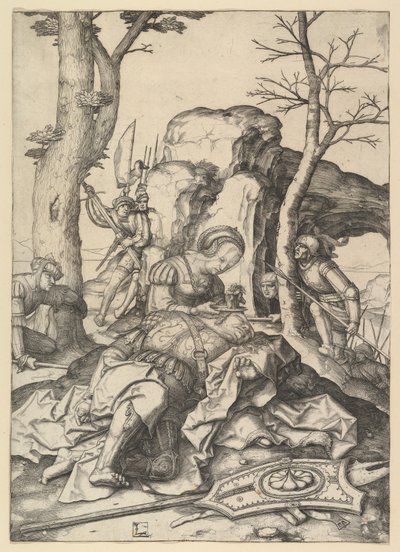 Samson et Dalila, vers 1507 - Lucas van Leyden