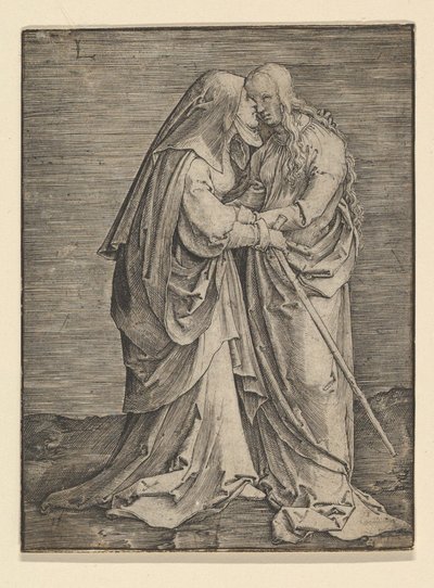 La Visitation, vers 1516. - Lucas van Leyden