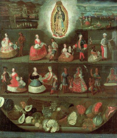 La Vierge de Guadalupe, mexicaine - Luis de Mena