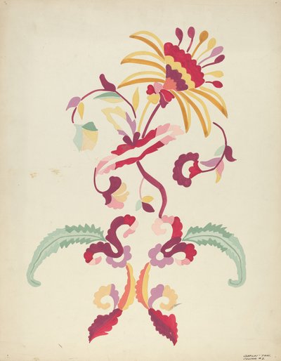 Design du Portfolio proposé, 1935-1942 - Majel G. Claflin