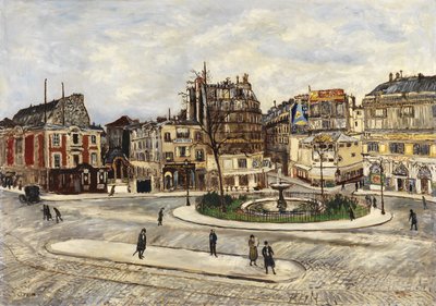 La Place Pigalle, c.1924 - Marcel Leprin