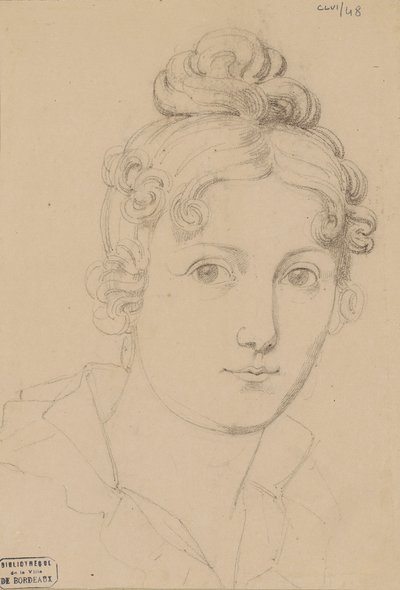 Autoportrait, vers 1830 - Maria del Rosario Weiss Zorrilla