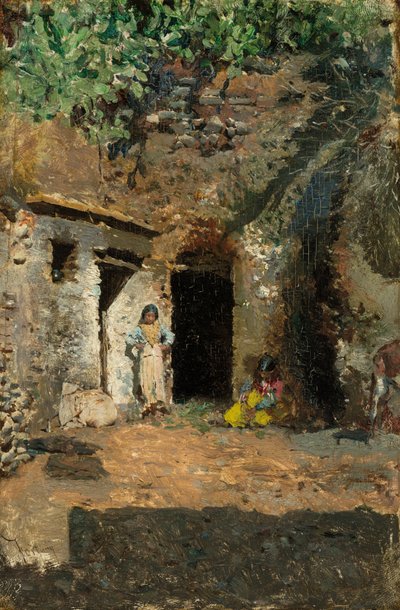 Grottes gitanes, Grenade - Marià Fortuny