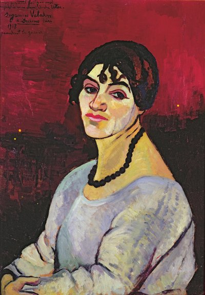 Autoportrait, 1918 - Marie Clementine (Suzanne) Valadon