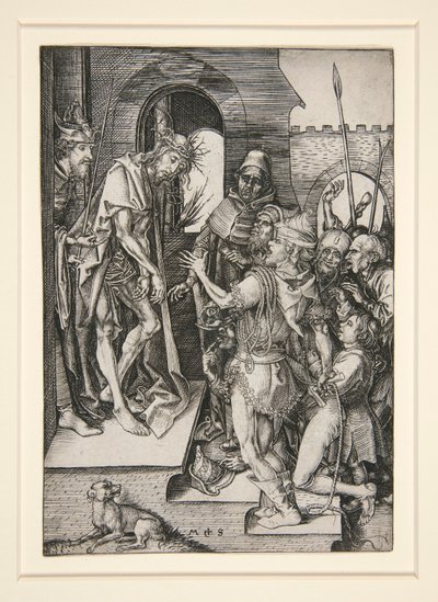 Le Christ présenté au peuple (Ecce Homo) - Martin Schongauer