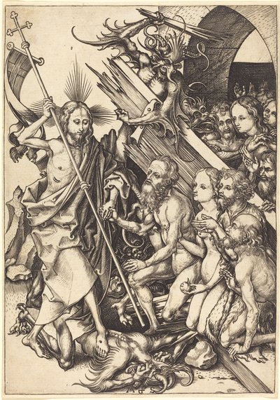 Le Christ aux Limbes - Martin Schongauer