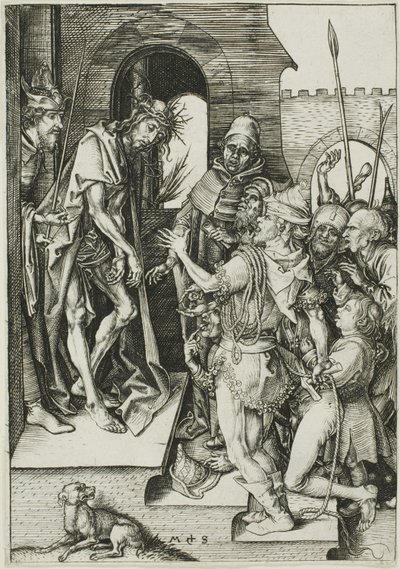 Ecce Homo, de La Passion - Martin Schongauer