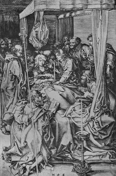 La Mort de la Vierge, vers 1475 - Martin Schongauer