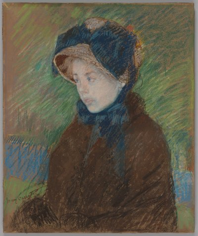 Susan avec un chapeau de paille - Mary Cassatt