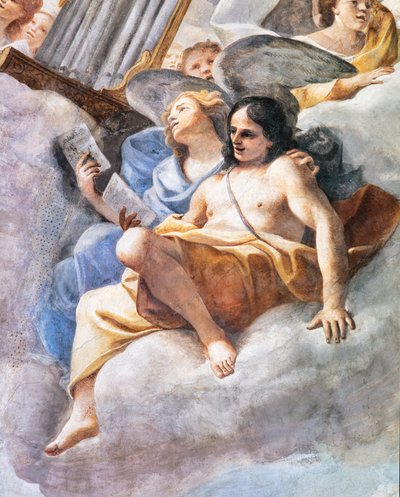 Concerts des Anges (détail) - Mattia (1613 99) Preti