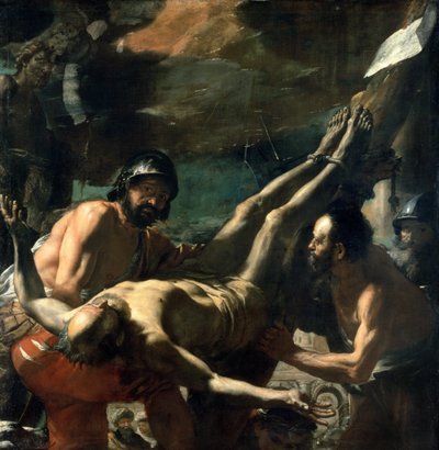 Le Martyre de Saint Pierre, vers 1656-60 - Mattia Preti