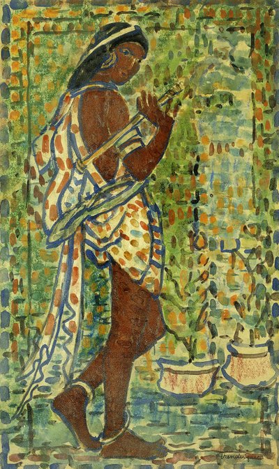 Danseuse hindoue, vers 1910-1913 - Maurice Brazil Prendergast