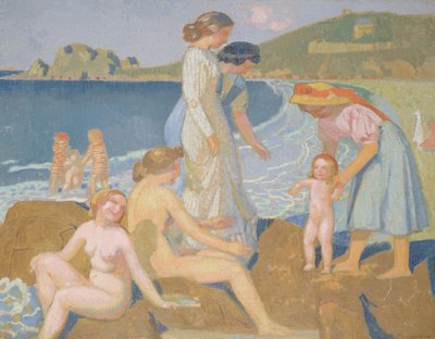 Baigneuses à Perros-Guirec, vers 1909-1912 - Maurice Denis