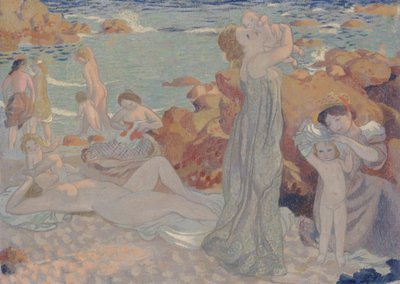 Baigneuses, plage du Pouldu, 1899 - Maurice Denis