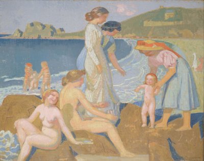 Baigneurs à Perros-Guirec - Maurice Denis